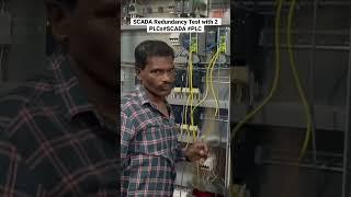 PLC-SCADA Redundancy Test#SCADA #PLC #RedundancyTest#trendingshorts #viral #shorts