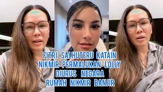 Heboh!! Fitri Salhuteru Katain Nikita Mirzani Permalukan Lolly Diurus Negara Rumah Nikmir Banjir