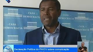 Declaração Política do PAICV sobre Comunicação Social provoca aceso debate na Casa Parlamentar