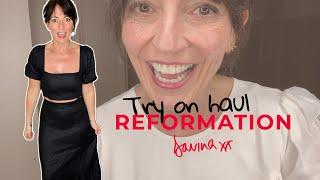 REFORMATION TRY ON HAUL !! | Davina McCall