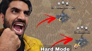 Destroying The Hard Mode in Clash of clans(coc)