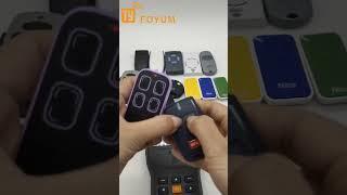 How to copy BFT remote control with multi frequency remote control