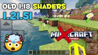 Big Update Old Shaders Are Back In MCPE 1.21+  | Render Dragon Removed? | v1.21.51.01 Only