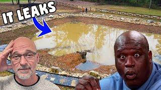 Shaq Needs HELP Fixing His Pond