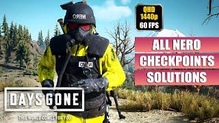 Days Gone [ALL NERO CHECKPOINTS - EVERY NERO CHECKPOINT] Gameplay Walkthrough Full Game No Commentar