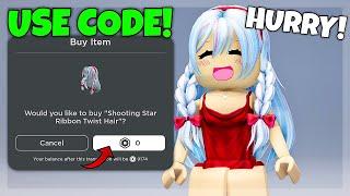 HURRY! GET FREE HAIR ON ROBLOX NOW