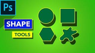  Shape Tools | Photoshop Tutorial | Artose