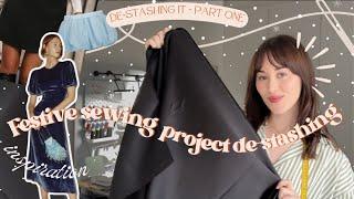 Part 1 of My Final 2024 Fabric De-Stashing Marathon: Holiday Sewing Projects | Thrills and Stitches