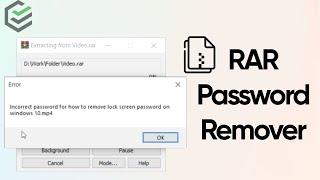 2022 Best WinRAR Paaword Recovery - How to Open RAR File without Password