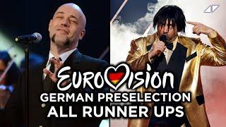 All Runners-Up in Germanys Eurovision preselection (2010-2023) 