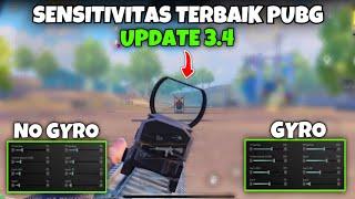 Sensitivitas Pubg Mobile Terbaik Gyro Dan No Gyro Cara Aim Lurus Pubg | PUBG MOBILE 3.4