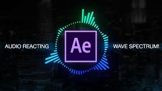 How to create Reactive Audio Spectrum Waveform Effects in Adobe After Effects (Tutorial)