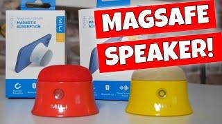 World's FIRST MAGSAFE Compatible Bluetooth Mini Speaker MiLi  Mag Soundmate HD M12