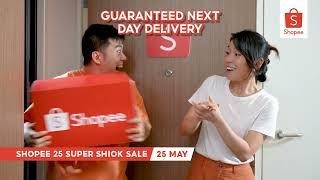 Super Boy uses Next Day Delivery on Shopee's 5.25 Super Shiok Sale!