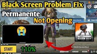 Black Screen Problem Fix In Bgmi 100% || How To Fix Bgmi Black Screen Problem