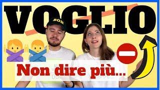 Stop saying: "VOGLIO" in Italian - It's Rude and Impolite! Learn the more polite ALTERNATIVES! ️