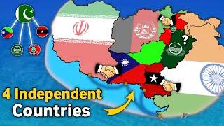 What If All Pakistan Provinces Would Became Independent | What if Pakistan Divided Into 4 Parts