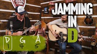 Learn to Jam in D on the Mandolin! You CAN do it!