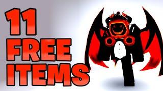 11 + NEW FREE ROBLOX ITEMS! (DOMINUSES, LIMITEDS AND MORE)