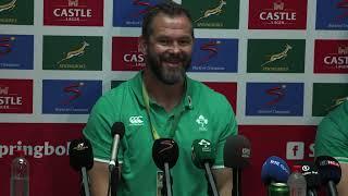 Inside Camp: Andy Farrell On Ireland's Win Against South Africa