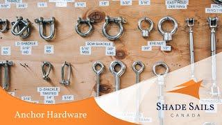 Shade Sail Anchor Hardware | What is it? What do I need?