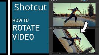 Shotcut how to rotate video