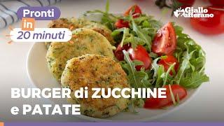 Zucchini Burger - Light and tasty to prepare in half an hour!