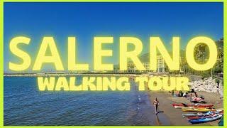️ Salerno ,  Italy  2024 ️   [ 4K  ]    Walking Tour    #italy   #walkingtour