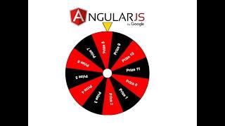 Angular 11 -  Spin wheel Game - ngx-wheel