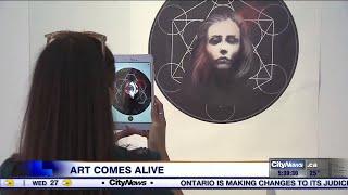 Augmented reality brings art to life