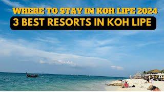 Where to Stay in Koh Lipe 2024 | Koh Lipe 2024