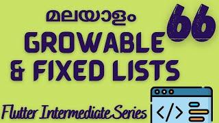 Growable and Fixed Length Lists