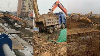 Excavator Near Me Incredible Working Sites Compilation 2021 #1