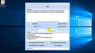 How To Use Extract Email Addresses From EML Files Software