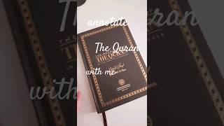 #quranjournaling Quran Journalling with me! #annotate #books #booktube #islam #islamic #ps