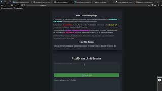How to use the pixeldrain bypass on ddlbase