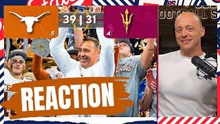 Texas Beats Arizona State - Josh Pate Playoff Reaction