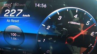 2020 Mercedes-Benz GLA 250 4MATIC (H247) 0-100 kph 0-60 mph Tachovideo Beschleunigung Acceleration