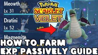 How to Passively Farm EXP in Pokemon Scarlet and Violet