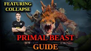 How To Play Primal Beast - 7.32c Basic Primal Beast Guide