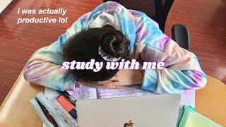 study with me for IB mock exams