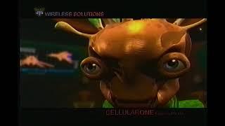 1998 Vintage Animated Wireless Solutions Commercial "Alien Stand-off"