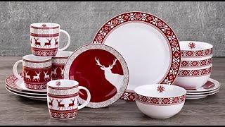 https://amzn.to/3ejtFEM16 Piece Nordic Reindeer Dinner SetBrand: Waterside Fine China £40