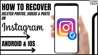 How To Recover Deleted Photos, Videos & Posts On Instagram | Recover Deleted Instagram Reels