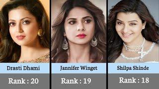 Top 20 Most Beautiful Indian TV Drama Actress In 2024 || Indian TV Serial Actress