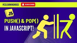 Push and Pop methods in JavaScript