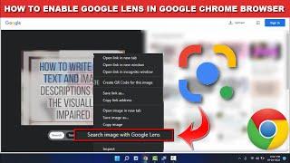 How to Use Google Lens Feature on Google Chrome | Windows