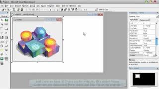 Visual Basic 6 (Beginners Tutorial) - How To Add an Image (HD)