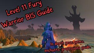 Level 11 Fury Warrior BIS Guide for Retail WoW The War Within