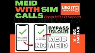 LUExclusive: MEID With SIM CALLS From Hello Screen Official